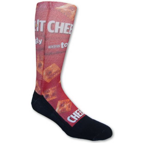 Athletic Crew Sock With Full Color Sublimation