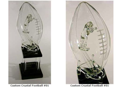 CRYSTAL FOOTBALL TROPHIES