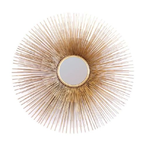 Polished Metal Stick Mirrors, For House, Hotel Parlours, Size : 34inch