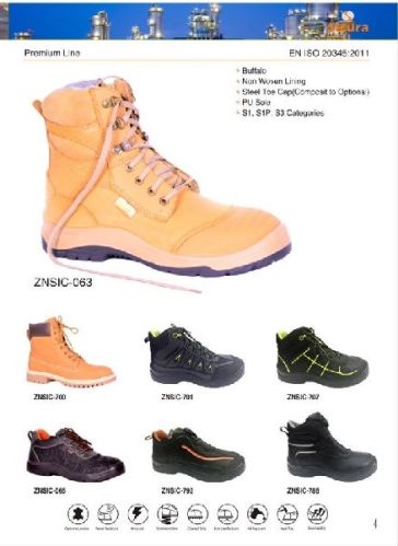 Safety Boots, For Constructional Use, Industrial, Gender : Female, Male