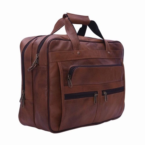 Printed Leather Laptop Bags, Size : Multisize