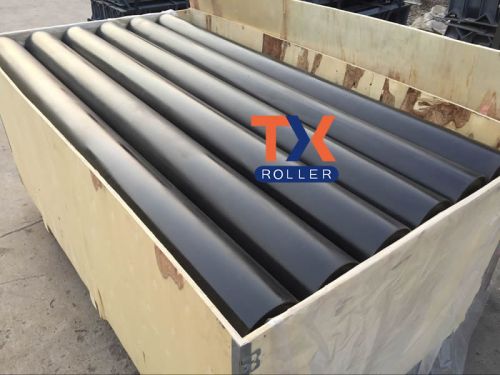 Steel Q235 Return Crushing Plant Conveyor Roller for etc