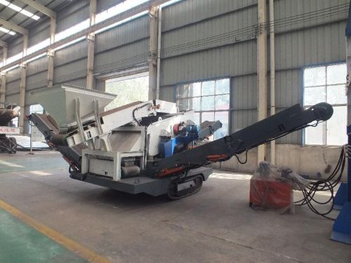 Crawler Mobile Crushing Plant For Construction Waste Recycling