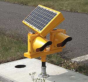 Solar LED Runway Guard Light