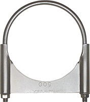 Guillotine Style Muffler Clamp