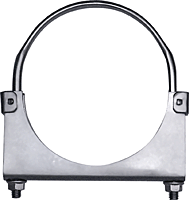 Heavy Duty Double Edge (Closed End) W/Flat U-Bolt