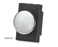 Flat Chrome Plunger Push Button Switches