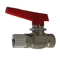 Integral Panel Mount Ball Valve