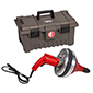 Drain Cleaning Machine With Tool Box