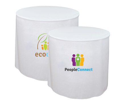 Round Fitted Table Cover