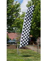 Polyester Feather Flag