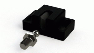 Fiber Reinforced Nylon Ball Catch, Packaging Type : Black