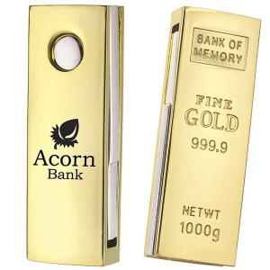 512 MB Golden Nugget USB 2.0 Flash Drive