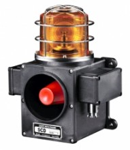 SCDWLR, Heavy Duty LED Revolving Warning Light With Sound Signal
