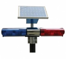 Solar Power Light Bar For Road Safety