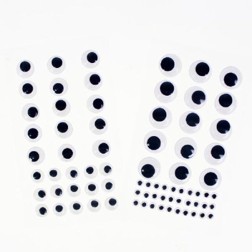 Card Packing Self-adhesion Wiggly Eyes