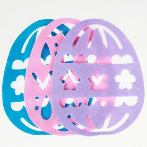 Felt Easter Hang Egg Decoration