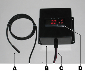Temperature Controllers, Packaging Type : RED, BLACK, VIOLET