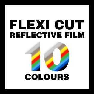 Flexi Cut Reflective Film, Packaging Type : White