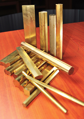 Brass rods