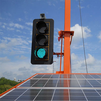 Solar Street Sugnal Lighting System