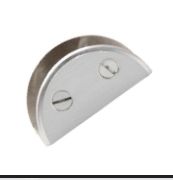 Plain Polished Glass D Type Bracket Antique for Wall Mounting Use