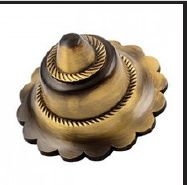 Brass Door Flower Doom