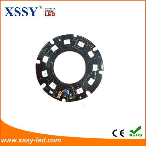 14mil XSSY Professional Produce High Luminous Intensity 850nm Infrared LED PCB Board