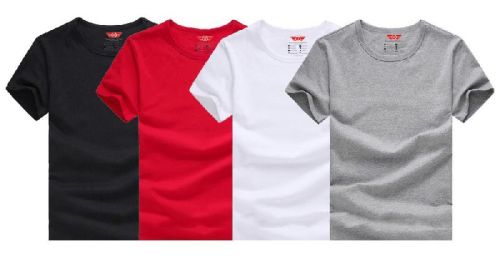 Downtown Fashion Men's Round Neck Plain Half Sleeve T Shirts