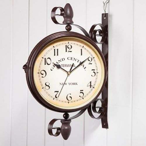 Metal Station Wall Clock, Display Type : Analog