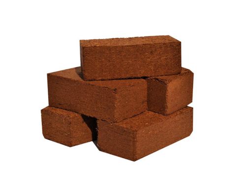 Rectangular Coconut Husk Coco Bricks, For Plant Nurseries Home Gardening, Form : Solid