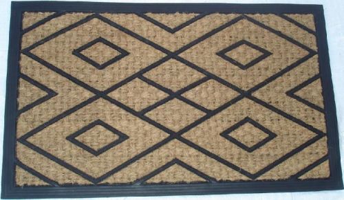 Rubber Moulded Coir Panama Door Mats, For Home, Hotel, Office, Size : Multisizes