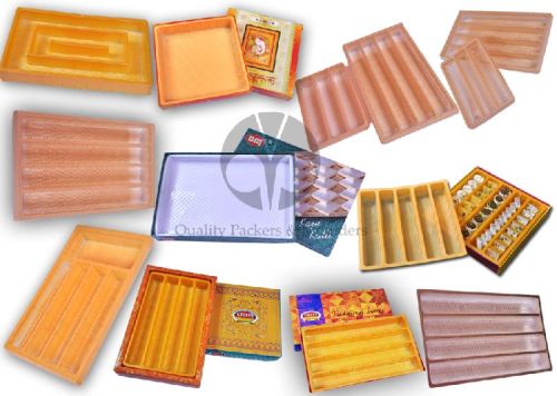 Royal Tharmoforming PVC Chocolate Pack Trays, Paper Type : Plastic PVC