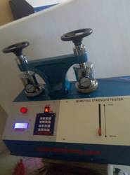 Bursting Strength Tester With Pressure Indicator Double Head