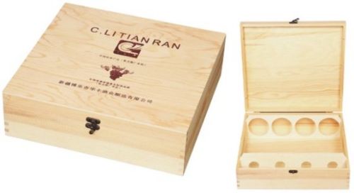 Wooden Wine Box Of 4 Bottles, Packaging Type : customized color