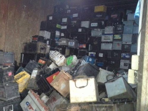 Scrap batteries