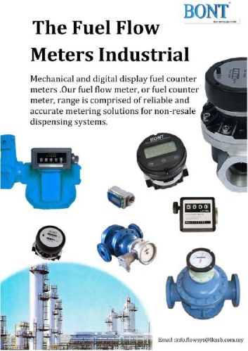 Bont Technologies Oil Flow Meter for Water, gasoline, etc.