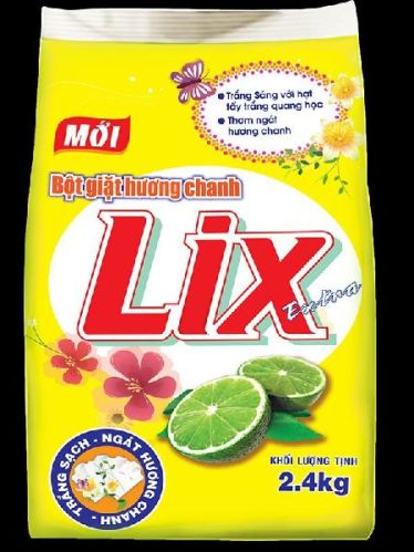 Washing Powder, Brand Name : LIX, Packaging Type : yellow