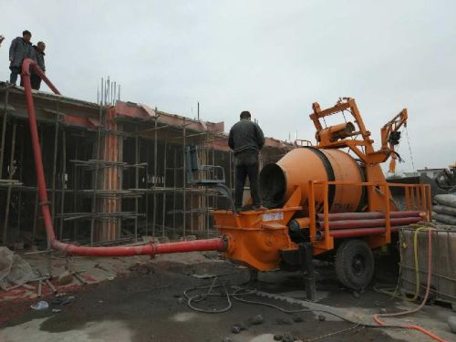 Concrete pump
