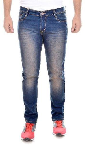 Mens Comfort Fit Jeans, For Skin Friendly, Comfortable, Waist Size : 28 To 36