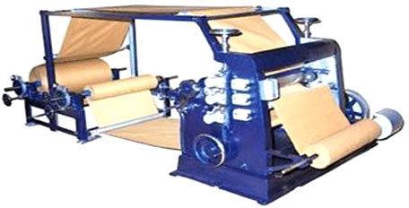 Mechanical Polished Cast Iron Corrugated Box Making Machine