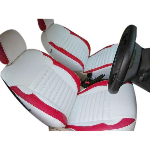 Leather Waterproof White Car Seat Covers