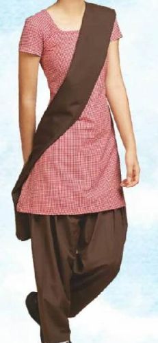 Formal Cotton Salwar Kameej Uniform, For School Wear, Size : Large, Medium, Small