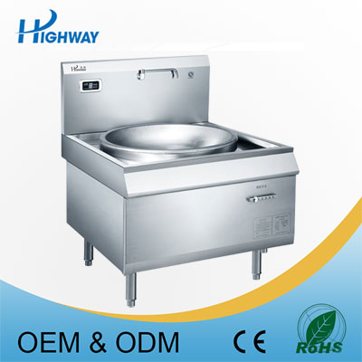 12KW Stainless Steel Commercial Induction Cooker