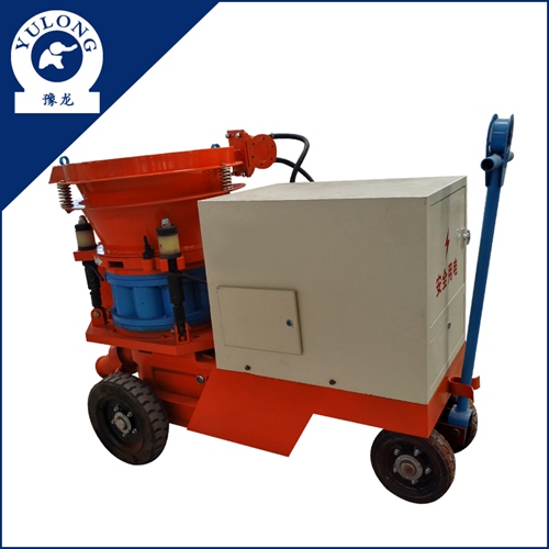 Channels Wet Mix Concrete Spray Pump, Brand Name : YULONG