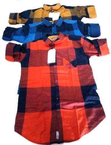 Mens Stylish Checkered Shirts