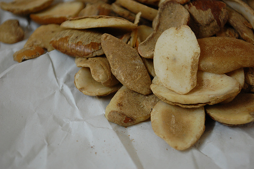 Dried African Bush Mango(Ogbono Nut), Packaging Type : ZIPLOCK BAGS