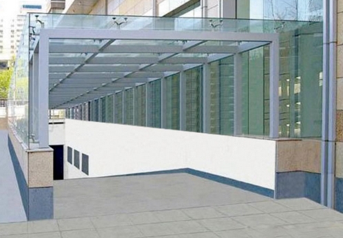 12mm Tempered Glass Railing