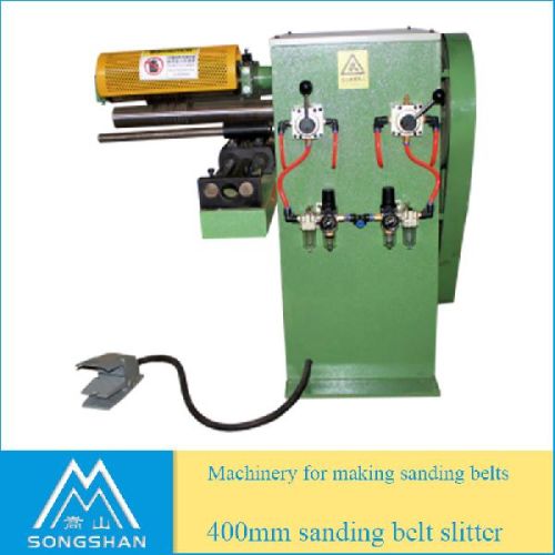 400mm Ultra Short Abrasive Sanding Belt Slitting Machine