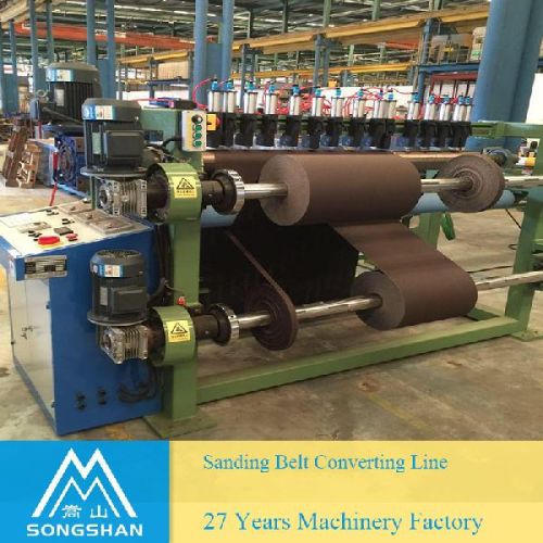 Abrasive Cloth 1650mm Jumbo Roll Slitting Machine